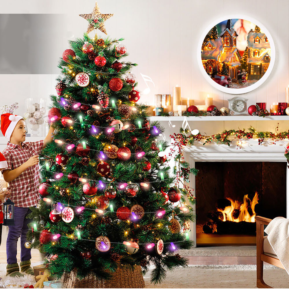 Where is the Christmas decoration items made from?