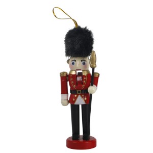 Custom Set of 4 Wholesale Christmas nutcracker wood hanging ornament