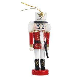 Custom Set of 4 Wholesale Christmas nutcracker wood hanging ornament