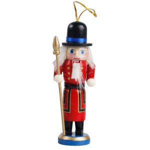 Wholesale Navidad China factory custom Indoor Tabletop and hanging Wooden Christmas Nutcracker set