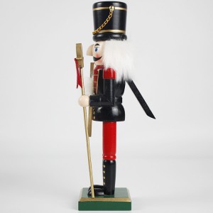 Vintage home decor Hand painted custom wooden toy soldier nutcracker for Christmas decoration