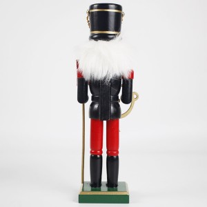 Vintage home decor Hand painted custom wooden toy soldier nutcracker for Christmas decoration