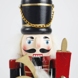 Vintage home decor Hand painted custom wooden toy soldier nutcracker for Christmas decoration