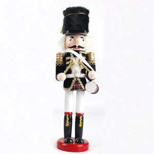 Holiday table decor and promo gift Puppet Occasion wooden figurine Christmas nutcracker for kids