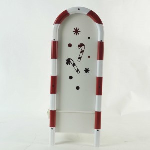 Christmas Bear White Letter Mailbox Snowing LED Light Christmas Mailbox Decoration Factory Wholesale Christmas Gift Idea