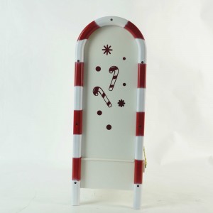 Christmas Bear White Letter Mailbox Snowing LED Light Christmas Mailbox Decoration Factory Wholesale Christmas Gift Idea