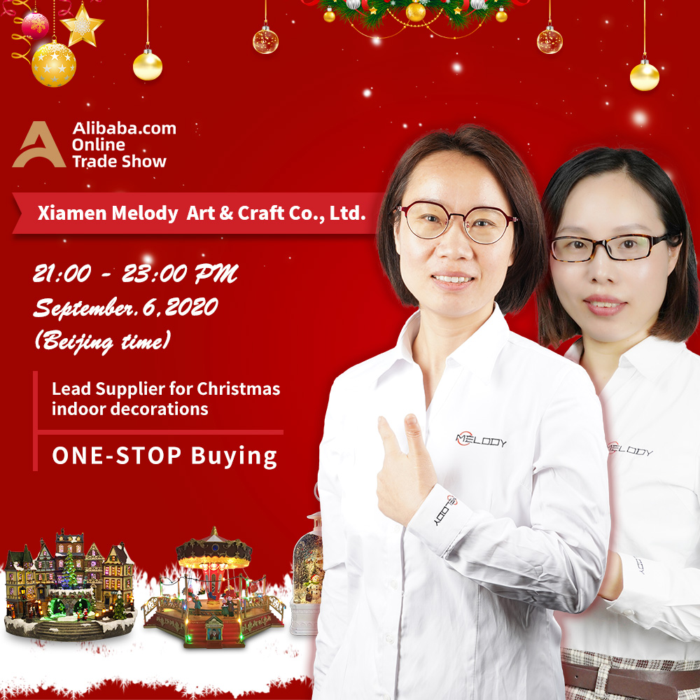 Super September Melody Live Stream- Christmas Indoor Decoration-| Sep-6th,2020